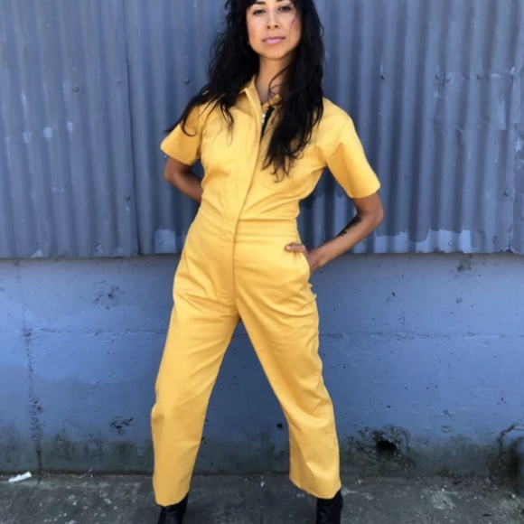 nooworks Pants - nooworks mustard coveralls —excellent condition